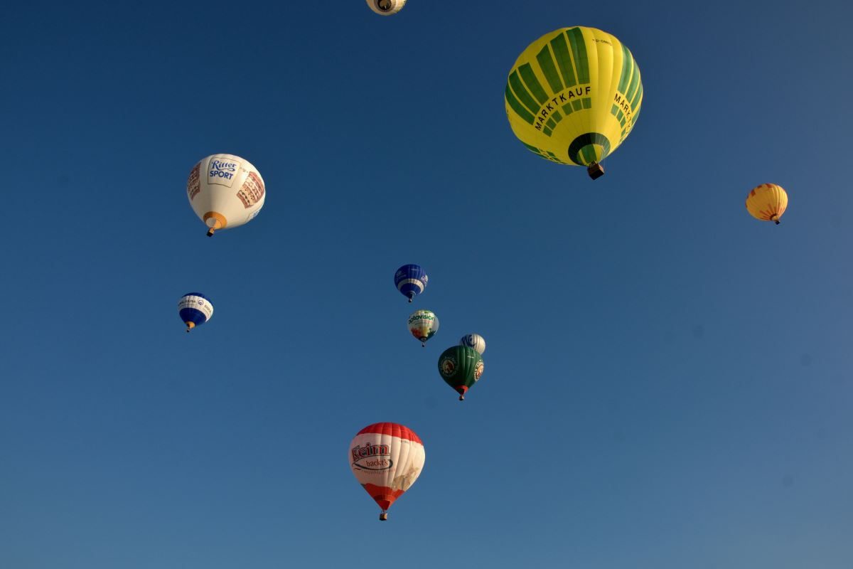 Ballonfahrt über die Schwäbische Alb